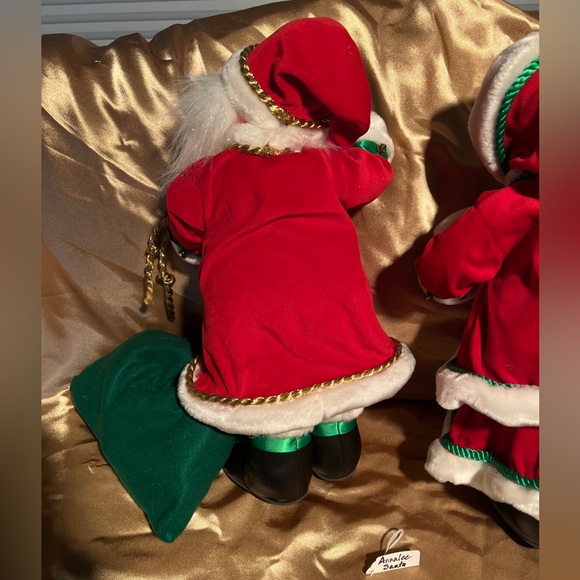 ANNALEE 18" Santa Claus & Mrs. Claus Jinglebell Christmas Dolls, Mobilitee, 2006 - Picture 10 of 10